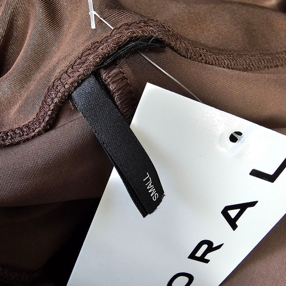 Koral lusterous high rise legging cafe Sz S - Picture 3 of 10